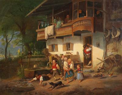 Rauferei im Wirtshaus