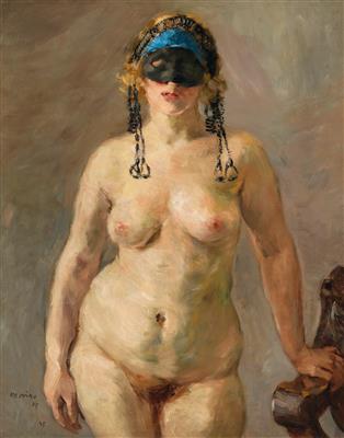 Sample artwork by Edmund (Odon Pick) Pick-Morino (1877 - 1958), known for nude figure, portrait, landscape and genre painting - View similar artists and auction records