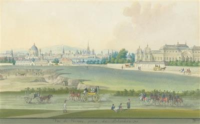 Vue de Vienne, prise du Belvedere