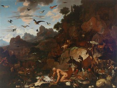 Nebuchadnezzar’s madness by Carl Borromäus Andreas Ruthart - Auction record, sale price, and art valuation. Compare with similar artists and explore comparable artworks.