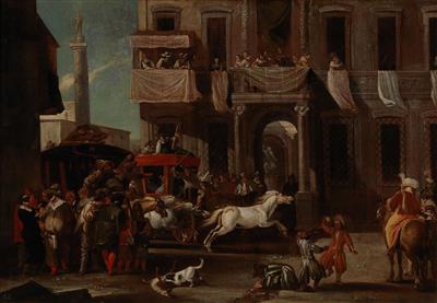 The Race of the Berber Horses, Rome