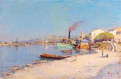 The harbour of Martinique