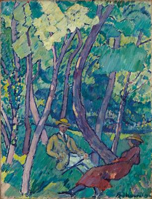 Nel parco by Piero Marussig - Auction record, sale price, and art valuation. Compare with similar artists and explore comparable artworks.