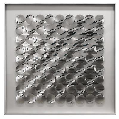 Spherical mirror object by Adolf Luther - Auction record, sale price, and art valuation. Compare with similar artists and explore comparable artworks.