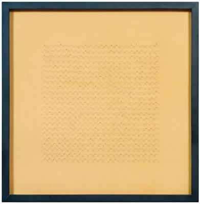 Superficie in vibrazione A7 by Gabriele de Vecchi - Auction record, sale price, and art valuation. Compare with similar artists and explore comparable artworks.