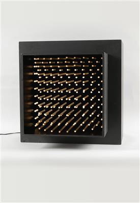 Structure P-N a lumière instable n. 8, 1965 by Horacio Garcia Rossi - Auction record, sale price, and art valuation. Compare with similar artists and explore comparable artworks.