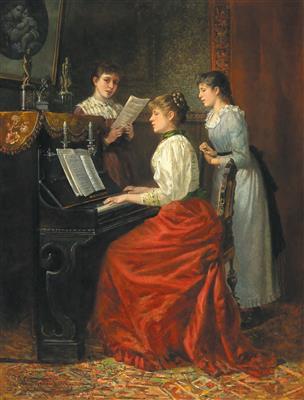 Sample artwork by Wilhelm Friedenberg (1845 - 1911), known for painting - View similar artists and auction records