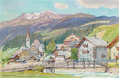 Motive aus Tirol, darunter: St. Anton, Brenner, Imst, Wilder Kaiser, Kramsach (Taxis Schloß), Sölden im Ötztal, Igls, Gries, 35 Stück