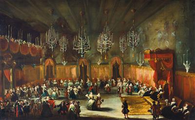 A ball in honour of Anna Maria Luisa de’ Medici, Electress Palatine and daughter of the Grand Duke Cosimo III of Tuscany