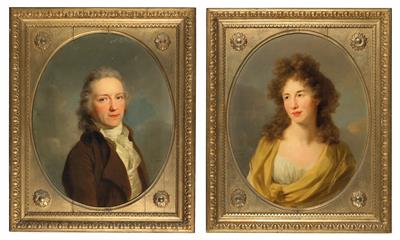 Portraits of Gottlieb Hufeland (1760–1817) and his wife, Wilhelmine Hufeland, née Wiedemann (1776–1823