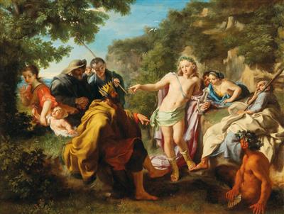The Judgement of Midas by Pietro Bianchi - Auction record, sale price, and art valuation. Compare with similar artists and explore comparable artworks.