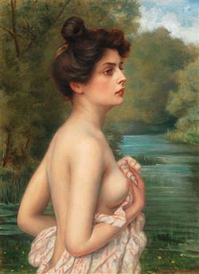 Sample artwork by Albert Hoflinger (1855 - 1936), known for painting - View similar artists and auction records