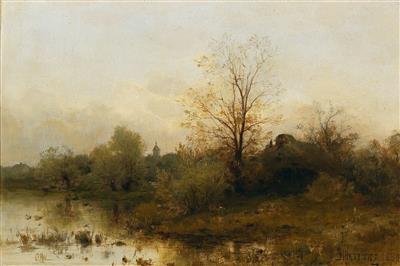 Autumnal landscape by Sigmund Sidorovicz - Auction record, sale price, and art valuation. Compare with similar artists and explore comparable artworks.