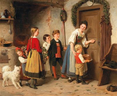 Sample artwork by Otto Rethel (1822 - 1892), known for painting - View similar artists and auction records