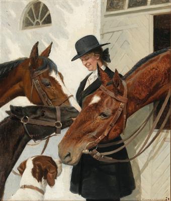 Visiting the Horses