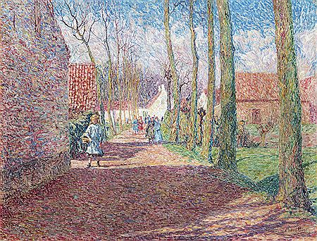 Retour de l'école (ca. 1906-08)