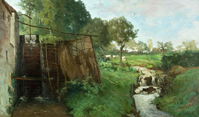 Un moulin au repos by Edouard Jules Joseph Huberti - Auction record, sale price, and art valuation. Compare with similar artists and explore comparable artworks.