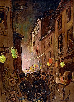 Défilé nocturne