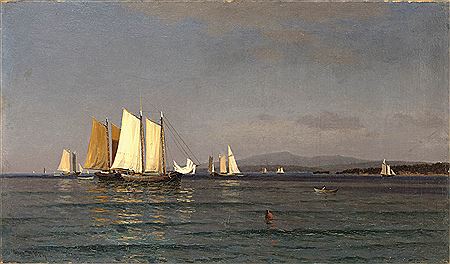 Scene off Mt. Desert Island, Maine