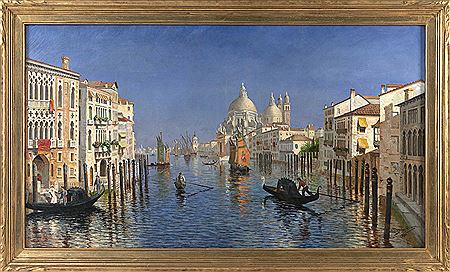 Venetian canal scene by William Livingstone Anderson - Auction record, sale price, and art valuation. Compare with similar artists and explore comparable artworks.