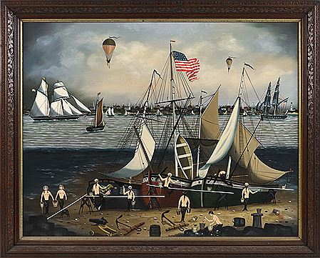 On the shore for repairs