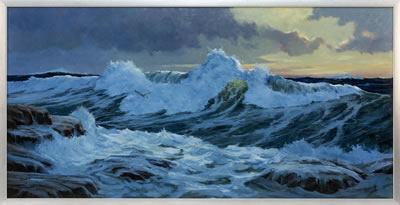 Storm Surge by Lance Walker - Auction record, sale price, and art valuation. Compare with similar artists and explore comparable artworks.