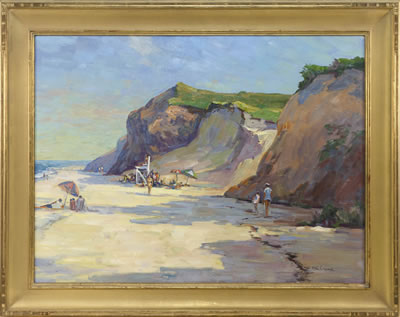 Beach scene, National Seashore.
