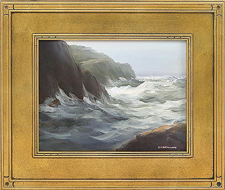 "Surf at Monhegan"