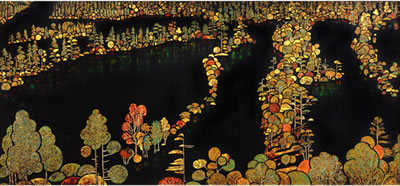 AUTUMN IN JIUZHAI by Shiguang Qiao - Auction record, sale price, and art valuation. Compare with similar artists and explore comparable artworks.