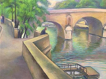 Le pont neuf à Paris