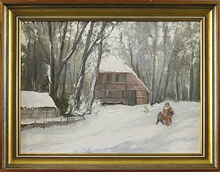 "Wintervergnügen in Worpswede"