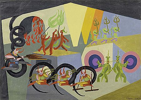 Fantasia per il Cabaret del Diavolo, 1921