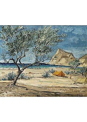 Benidorm. 1957 by Andres Conejo - Auction record, sale price, and art valuation. Compare with similar artists and explore comparable artworks.