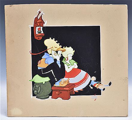 Sample artwork by Vernon Grant (1902 - 1990), known for illustrator-cartoonist - View similar artists and auction records