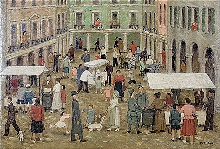 Marché by Fulvio Pendini - Auction record, sale price, and art valuation. Compare with similar artists and explore comparable artworks.