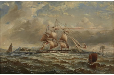 "RUNNING DOWN THE FIRTH OF CLYDE"