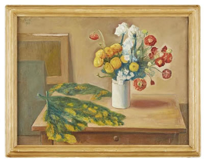 BOUQUET ON A TABLE