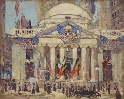 "GIRARD TRUST BUILDING: THIRD LIBERTY LOAN, 1918"