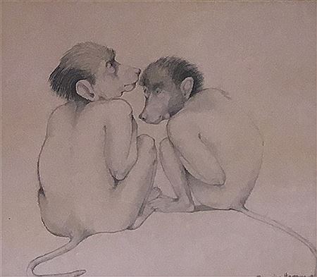 Sample artwork by Germaine Hagemans (1897 - 1985), known for painting - View similar artists and auction records