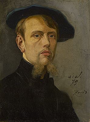 Sample artwork by Niels Wiwel (1855 - 1914), known for painting - View similar artists and auction records
