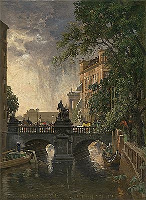 Die Herkulesbrücke in Berlin