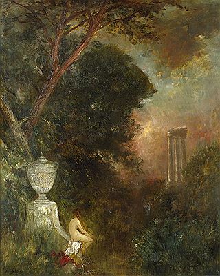 Sample artwork by Fritz Schennis (1852 - 1918), known for landscape painting, etching - View similar artists and auction records