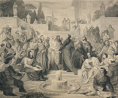 Dante und die italienische Literatur (1265-1865) by Wilhelm J Lindenschmit the Younger - Auction record, sale price, and art valuation. Compare with similar artists and explore comparable artworks.