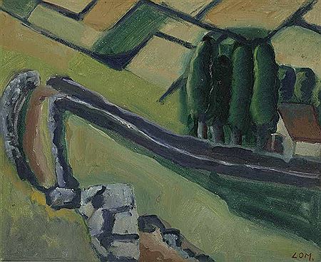 Landschaft von oben