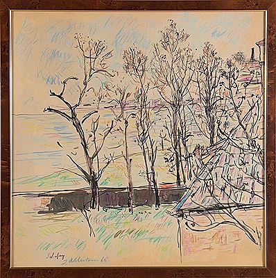 “Paesaggio”, 1965.