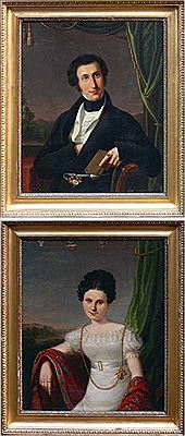Paar Portraits (2)