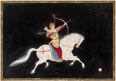 Warrior on Horseback