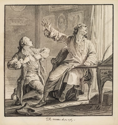 Scene de Theatre, 1761