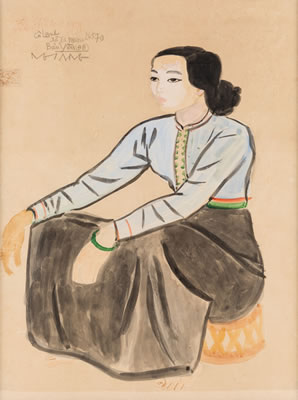Portrait of a Young Lady, 1971
