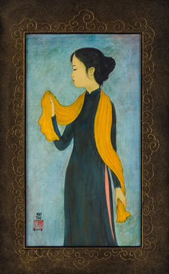Une Fille Avec L'Echarpe Jaune, 1972
